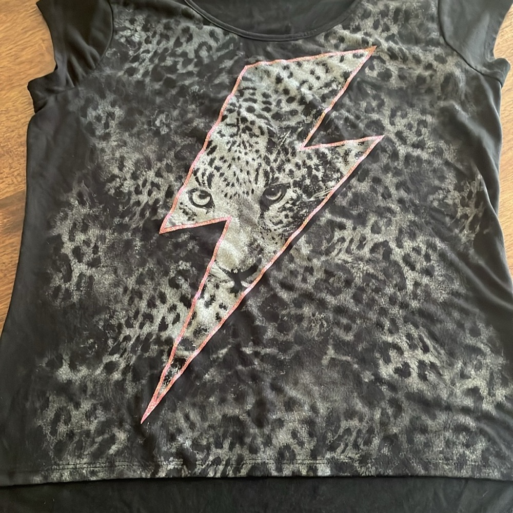 Appropriate Behavior animal print tee shirt - Picture 7 of 10